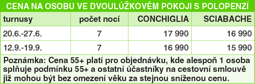 Cenk - Hotel LA CONCHIGLIA VILLAGE ****  (zjezd senior 55+) - Capo Vaticano  Ricadi - CALABRIA